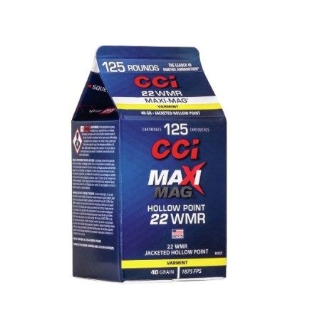 Naboji .22 WMR VNT 1,94g /30gr TB, CCI (125)