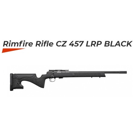 Puška CZ 457 LRP Black .22lr