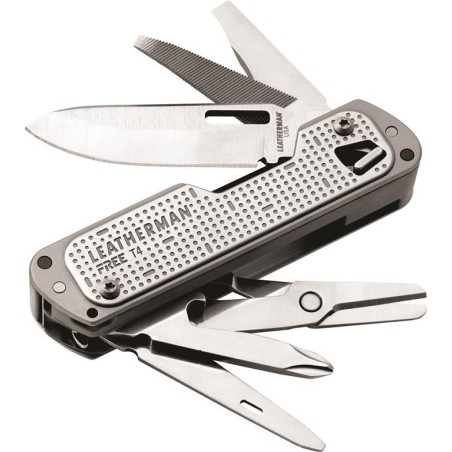 Orodje Leatherman Free T4, Srebrna