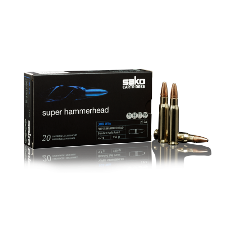 Naboji Sako .30-06 SPRG SP 235A Superhammerhead 9,7g (20)