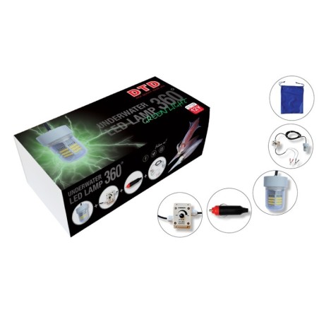 Lučka LED LAMP 360 - green