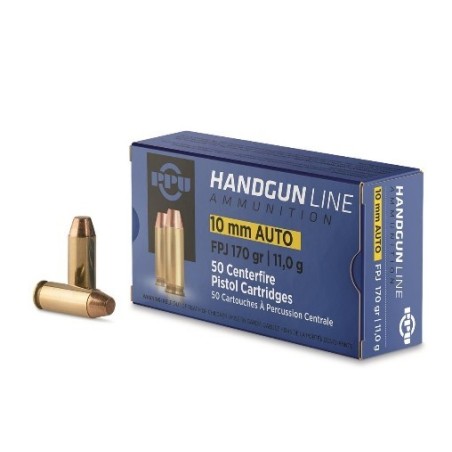 Naboji 10mm Auto FPJ 11g/170gr (50kos) PPU