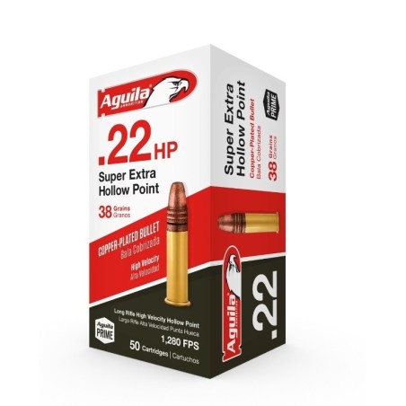 Naboji .22 LR HV CPHP Super Extra 2,46g /38gr Aguila (50)