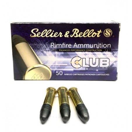 Sellier & Bellot .22lr Club LRN 2,6g/40grain(50)