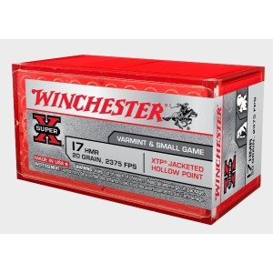 Naboji Winchester .17 HMR Super-X 20gr JHP (50)