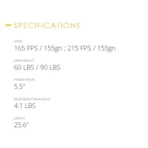 Samostrel Vlad 60 lbs & 90 lbs Set