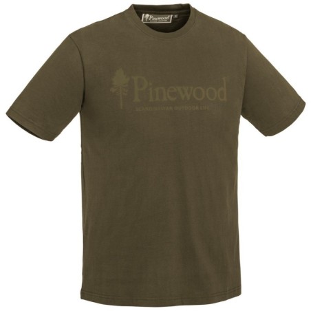 Majica Pinewood Kr. Rokav Zelena