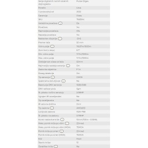 Nočna optika Pulsar Digex Grey C50 IR 940nm