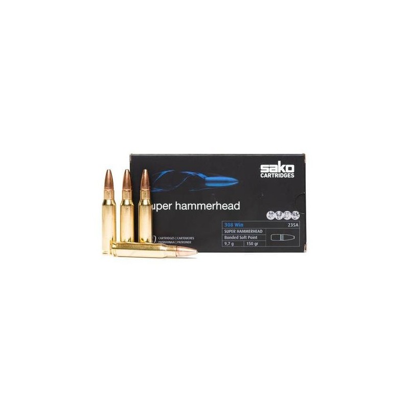 Naboji Sako .308 WIN SP 235A Superhammerhead 9,7g (20)