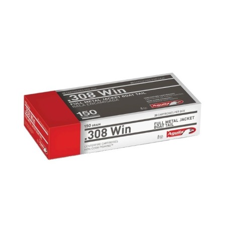 Naboji .308 Win FMJ BT 9,7g/150g Aguila (20)
