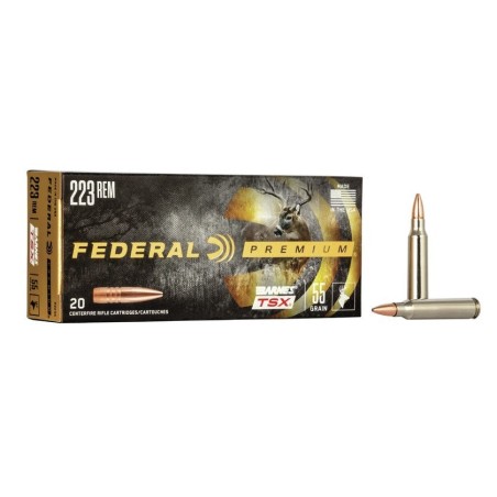 Naboji 223 Rem. Vital Shok 3,56g/55gr Triple Shok, Federal (20)