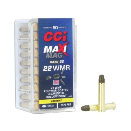 Naboji .22 WMR Maxi Mag SHP 2,98g / 46gr CCI (50)