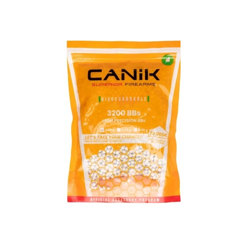 Kroglice 6mm BB's Canik 0,20g 3200kos
