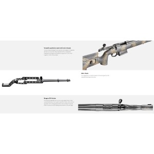 Puška B14 wilderness HMR 6,5 Creed 24" WO, Bergara
