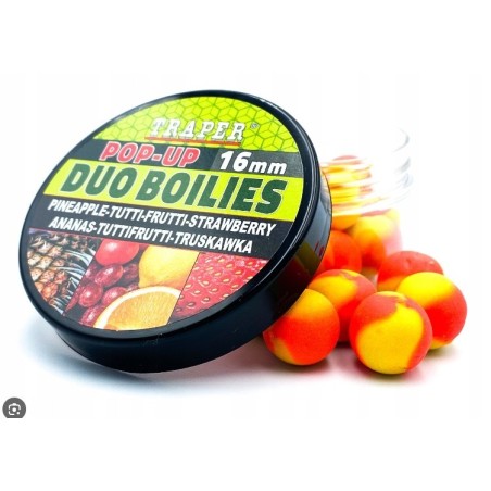 DUO COLOR POP-UP 16mm/40g Ananas/Tutti Frutti/Jagoda