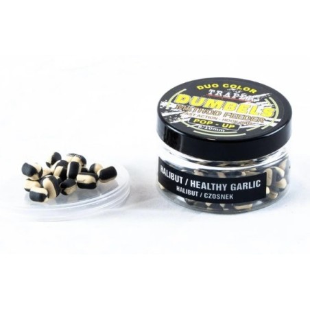Dumbes Pop-Up 8/10mm Duo-Color Halibut/Garlic