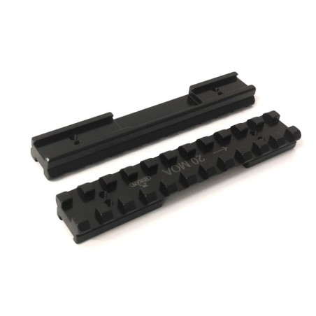 Letev Picatinny rail 20 moa CZ 452/455/457/512