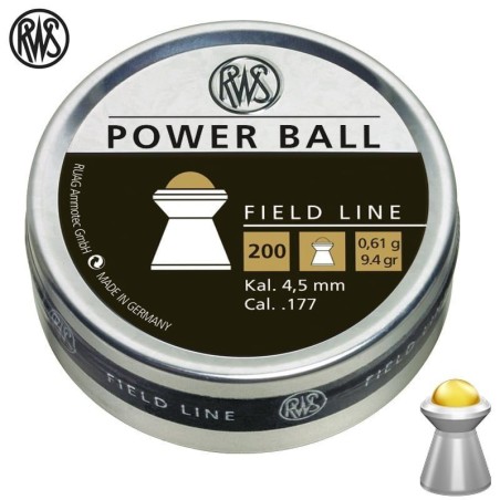 Diabole RWS Power Ball 4,5mm 0,61g 200kos