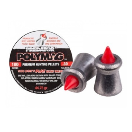 Diabolo JSB 7,62mm (.30) Polymag Predator 44,75gr (100kos)