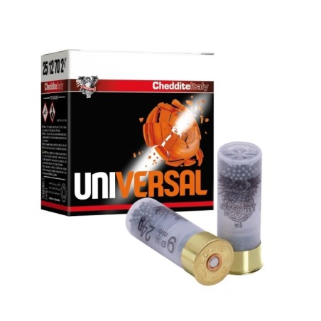 Naboji Cheddite Universal Trap cal. 12 T2, 24g, 2,4mm(25)