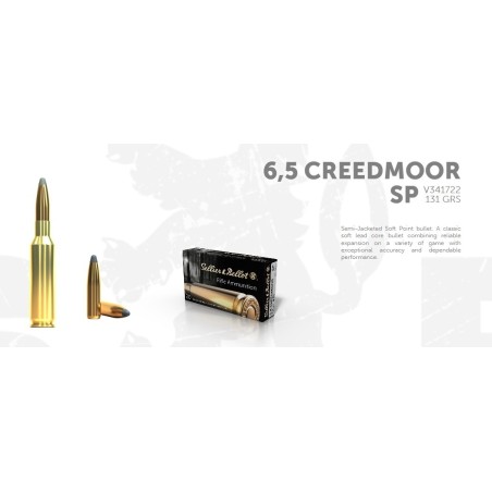 Naboji S&B 6,5 Creedmoor SP 8,5g (20)