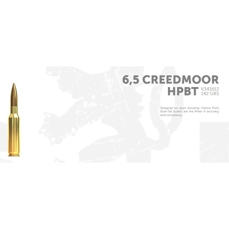 Naboji S&B 6,5 Creedmoor HPBT (OTM) 9,2g (20)