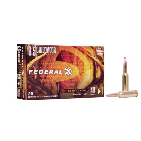 Naboji 6,5 Creedmoor Fusion 9,0g /140gr SP, Federal (20)