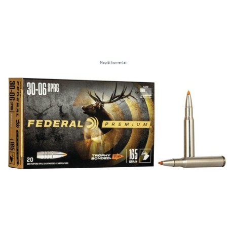Naboji .30-06 sprg. Vital Shok 10,7g / 165gr Trophy Bonded FEDERAL (20)
