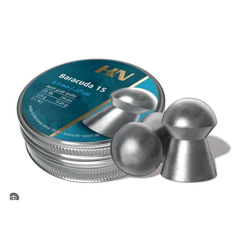 Diabole H&N Baracuda 15 5,52/250kos 15,89grain