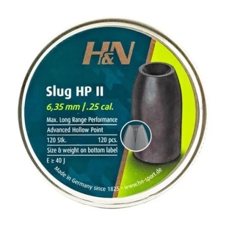 Diabole H&N Slug HP II .250, 6,35mm, 28gr (120)