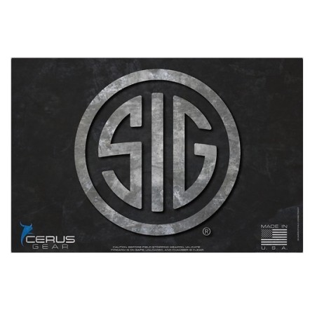 Podloga za pištolo Sig Sauer Logo Licensed Black