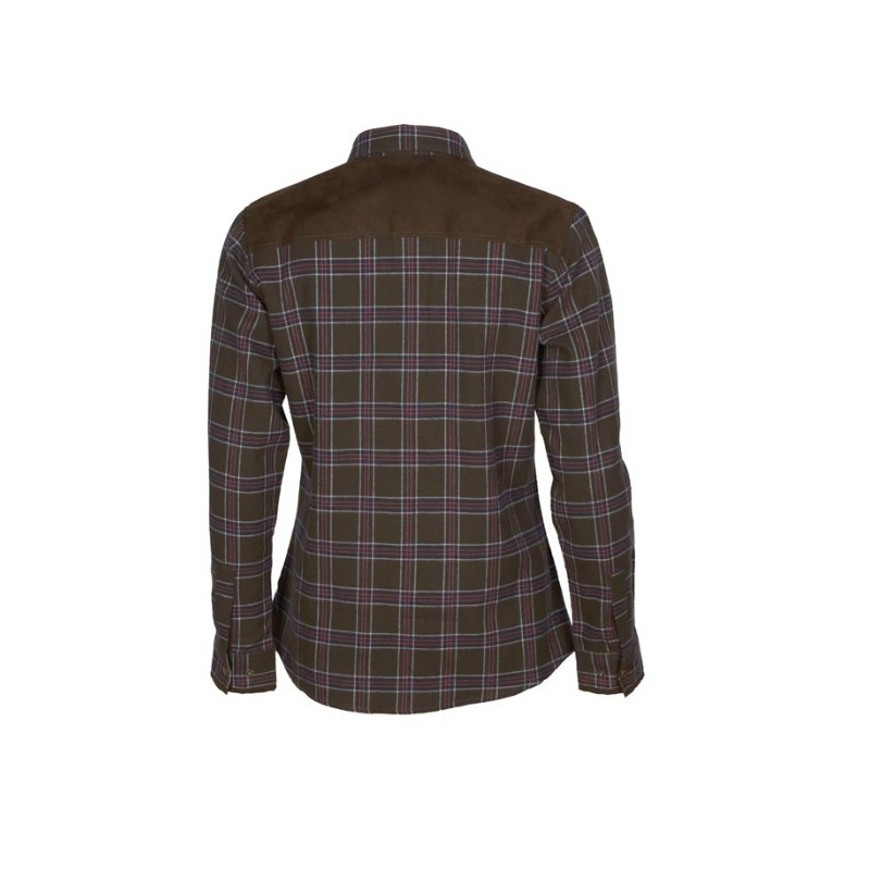 Srajca Ž. Prestwick Exclusive W'S, zeleno/rjava, Pinewood