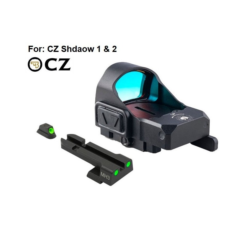 Red Dot Set Meopro Micro RDS CZ Shadow