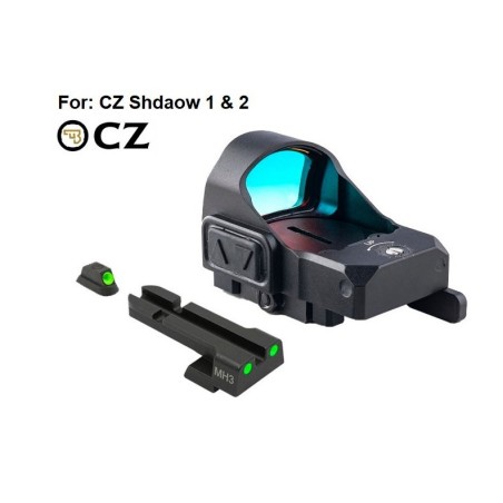Red Dot Set Meopro Micro RDS CZ Shadow