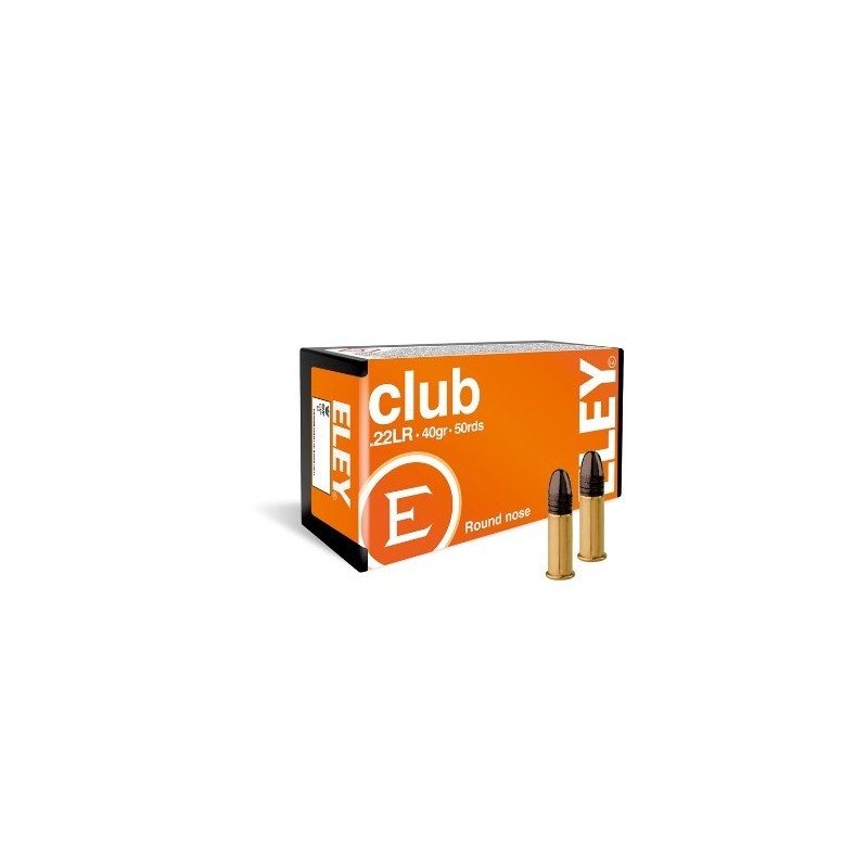 Naboji ELEY 22 LR Club 2,59g/40gr LRN (50)