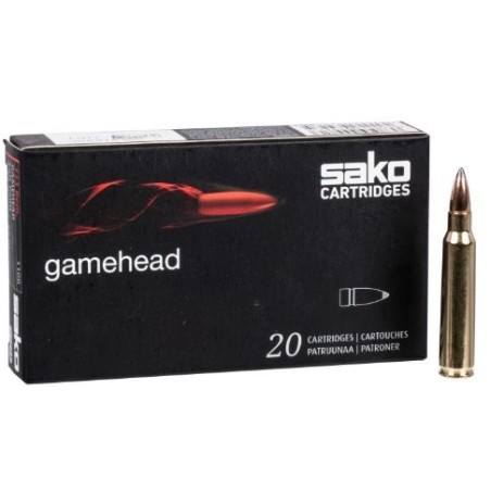 Naboji Sako .223 Rem. SP Gamehead 3,5g/55gr (20)