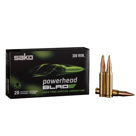 Naboji Sako .308 Powerhead Blade 10,5g/162gr (20)