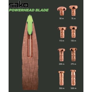 Naboji Sako .30-06 SP Powerhead Blade 11g/170gr (20)