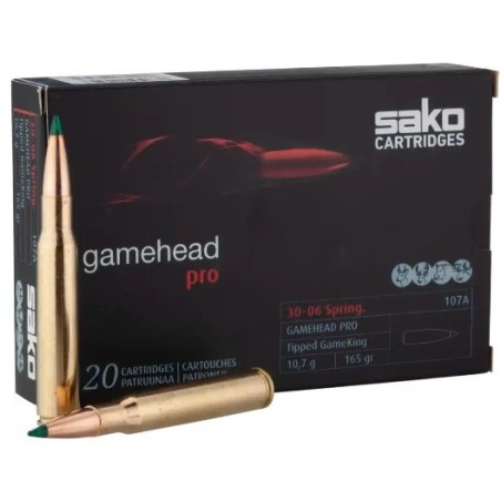 Naboji Sako .30-06 SP Gamehead Pro 10,7g (20)