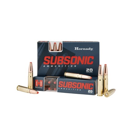Naboji Hornady 7,62x39 Sub-X 255gr Subsonic (20)