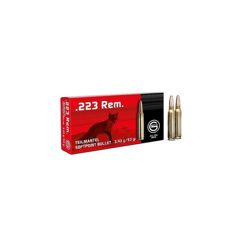 Naboji Geco .223 Rem SP 3,43g/53gr (20)