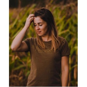 Maja Ž. Kr. Rokav Outdoor Life Zelena, Pinewood