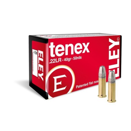Naboji ELEY 22 LR Tenex 2,59g/40gr LRN (50)