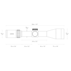 Daljnogled Hawke VANTAGE 2,5-10x50 L4A Dot IR, 30mm