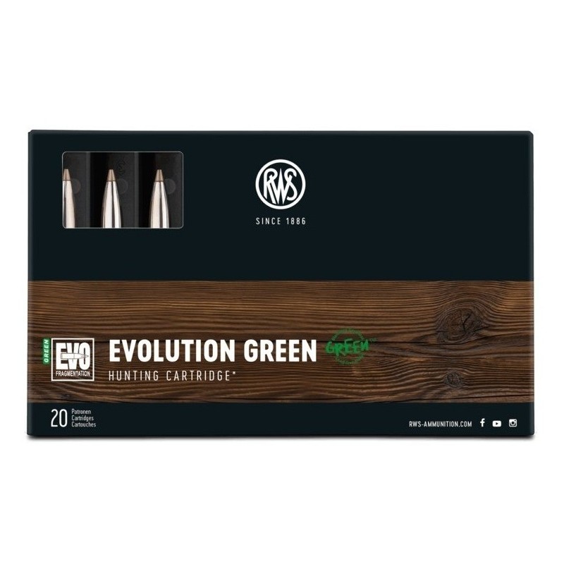 Naboji RWS 7x57R Evo Green 8,2g (20