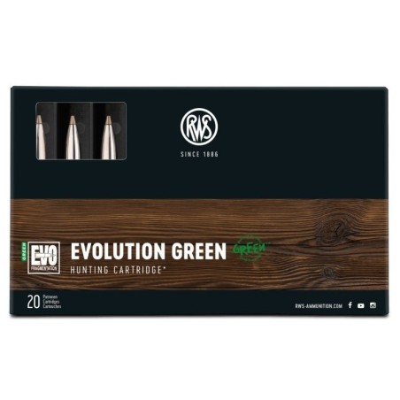 Naboji RWS 7x57R Evo Green 8,2g (20