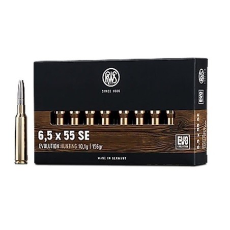 Naboji 6,5x55 EVO 10,1g RWS (20)