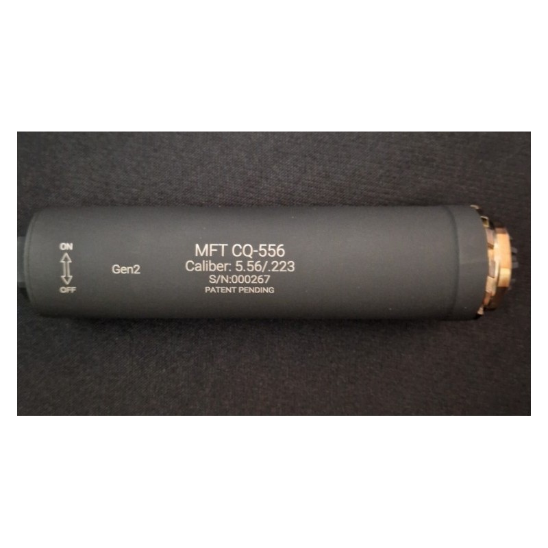 Dušilec MFT CQ 556 Gen.2 FH, 1/2"x28 (flash hider)