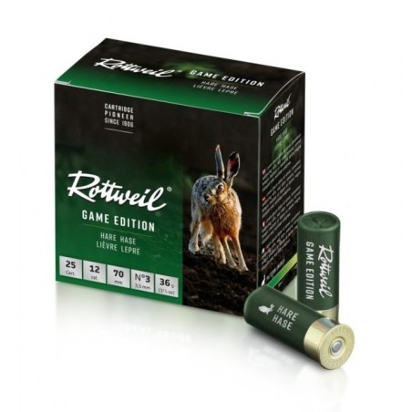 Naboji rtw Game Edition  hare 12/70 3,5 mm (25)