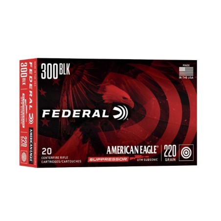 Naboji .300 Blackout American Eagle 14,25g / 220gr OTM Subsonic (50)